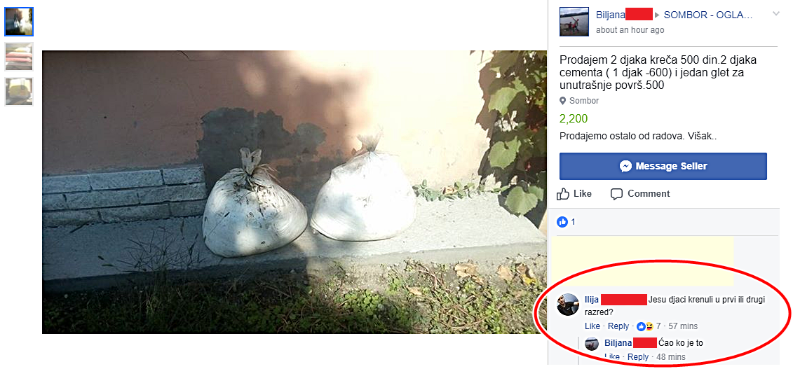 Nakon što je krivo napisala riječ, uslijedio je komentar koji ju je potpuno zbunio