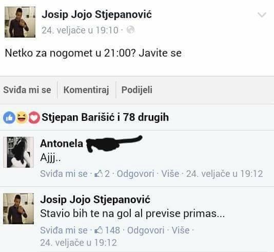 Djevojka je samo htjela igrati nogomet, a on joj je ostavio komentar koji bi uvrijedio mnoge