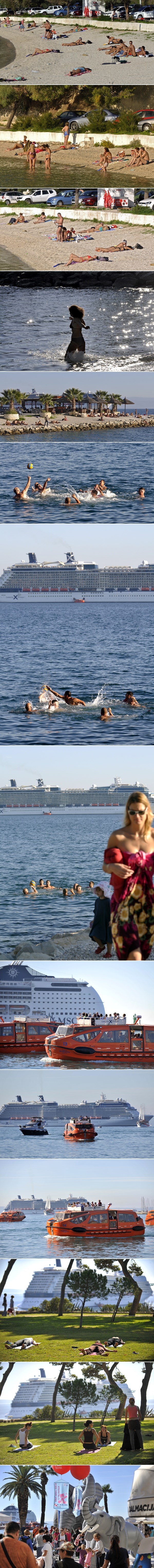 Čari "babljeg ljeta": Splitske plaže i dalje pune kupača