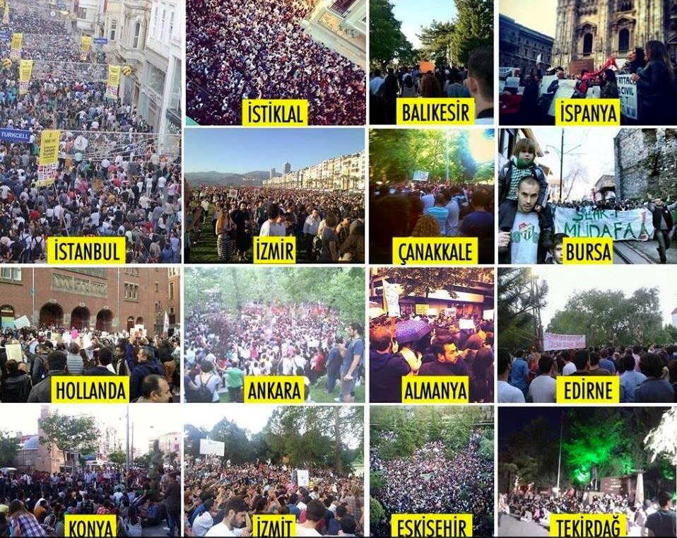 Prosvjedi se proširili diljem Turske