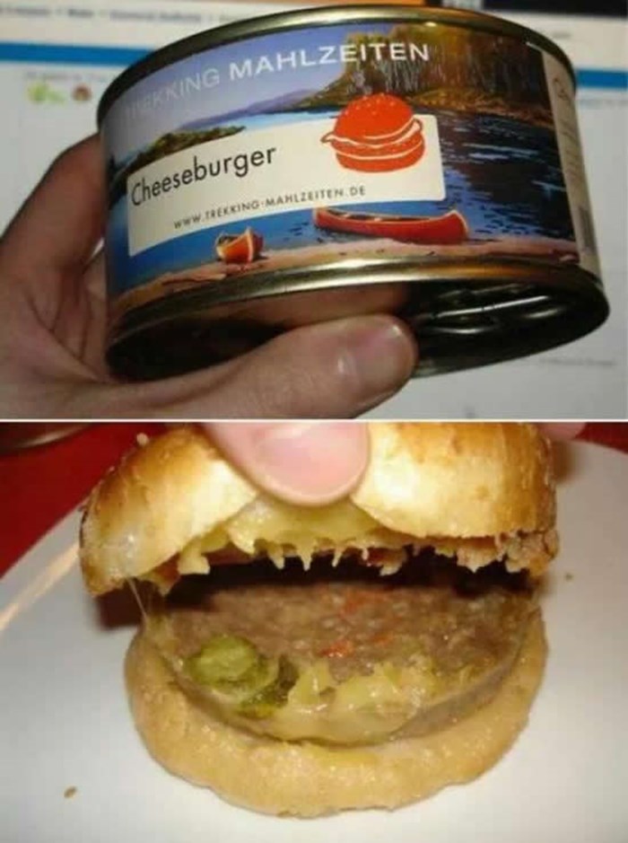 Hamburger iz konzerve?