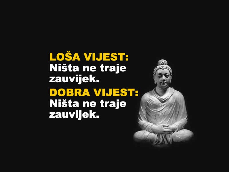 Jedno za dobro, drugo za loše