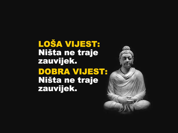 Jedno za dobro, drugo za loše