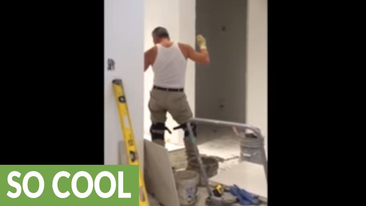 Uhvaćen na djelu! Majstor pokazao nevjerojatne plesne korake!