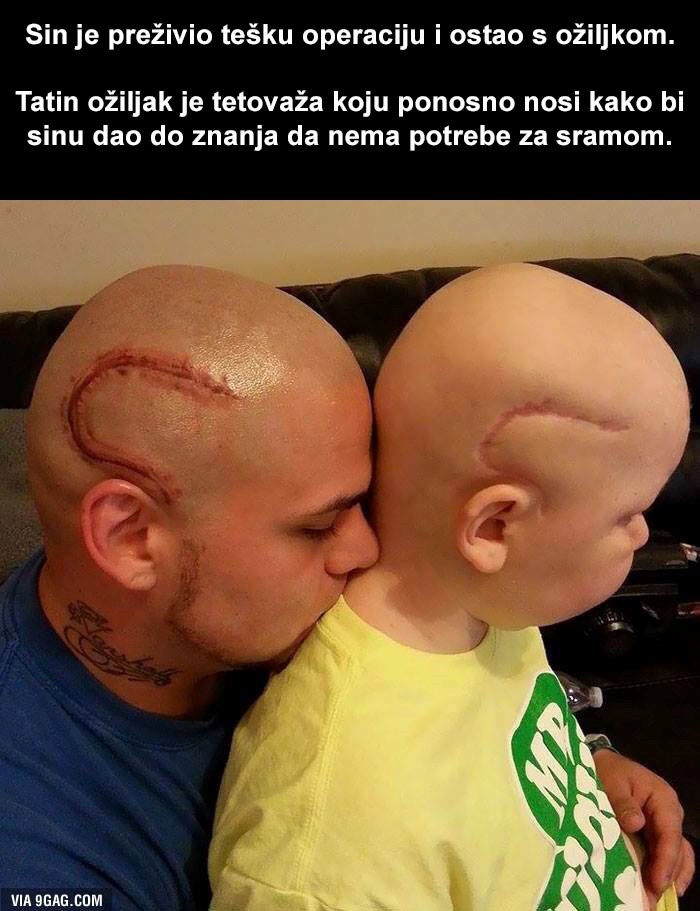 Tata, sin, bolest i optimizam vode do predivne geste