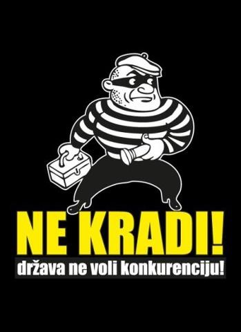 Teško je danas biti lopov, kad ti je konkurencija država