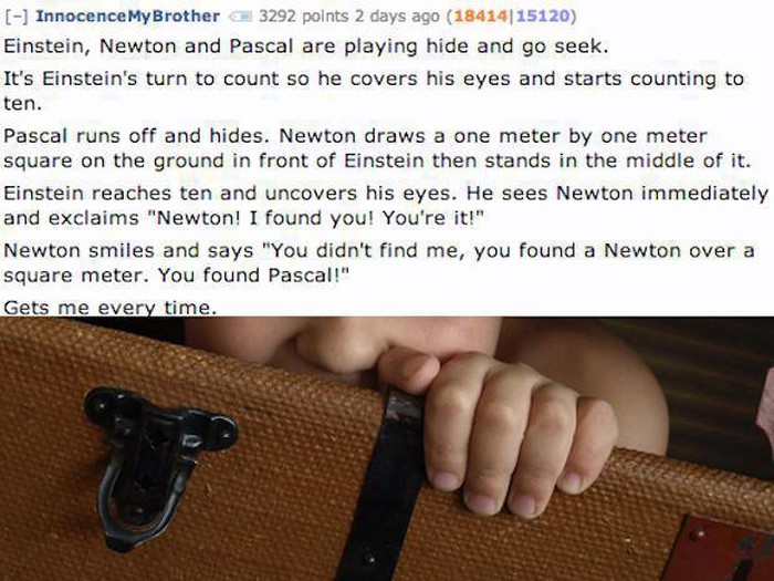 Kad se Einstein, Newton i Pascal igraju skrivača