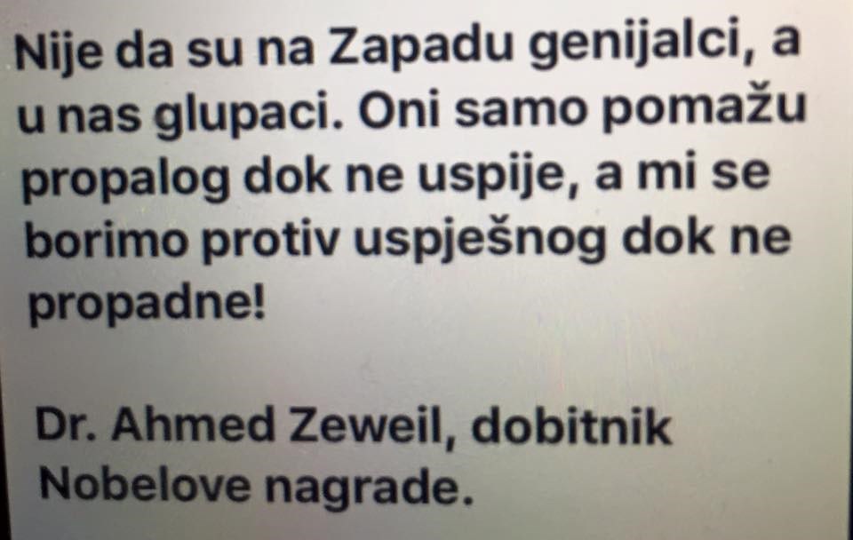 A istina je, što sad...