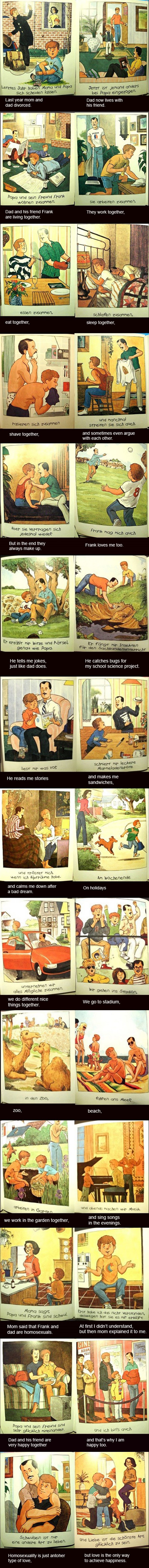 Njemačka dječja gay slikovnica: It's OK kad ti je tata gay