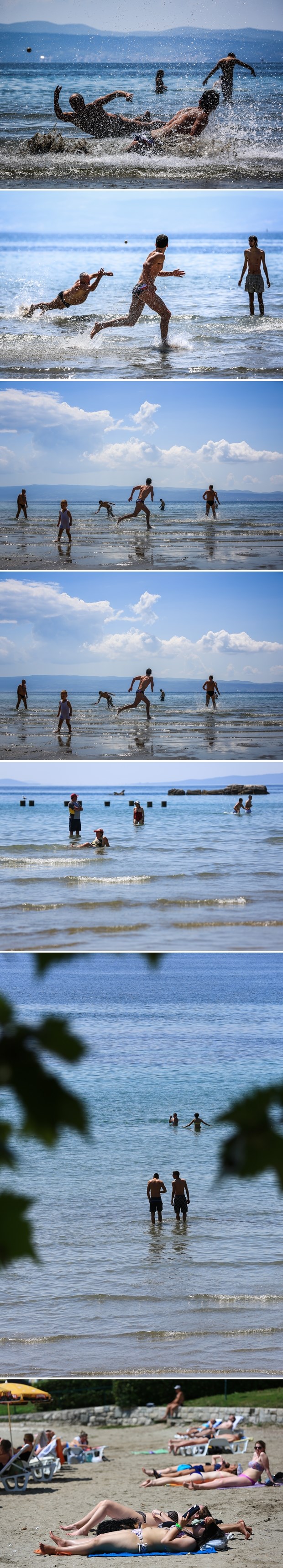 Na splitskim Bačvicama "ljeto" je već u punom jeku
