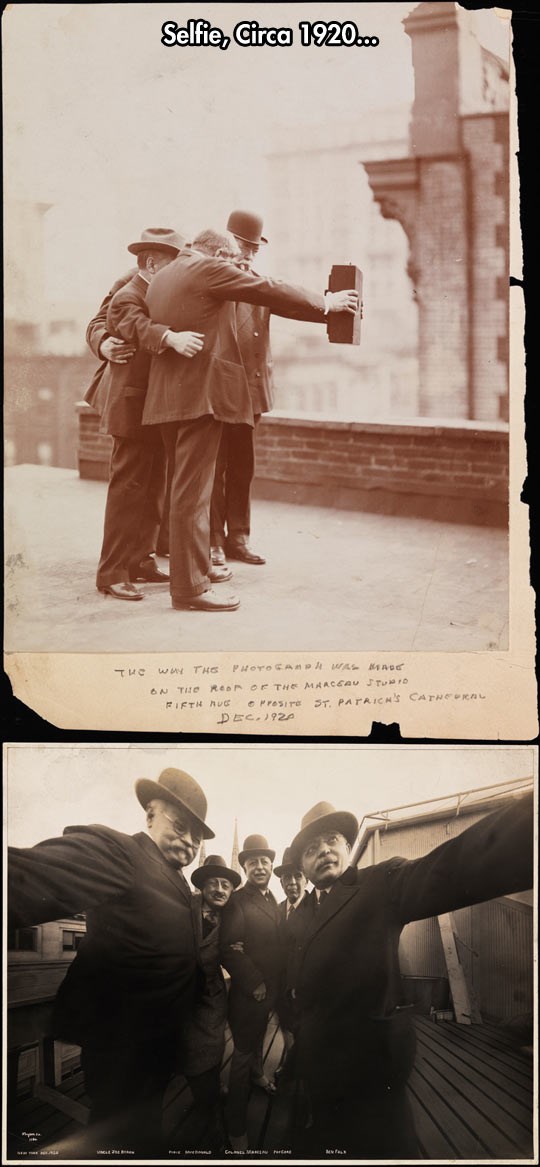 Otkriven "praselfie" iz 1920.