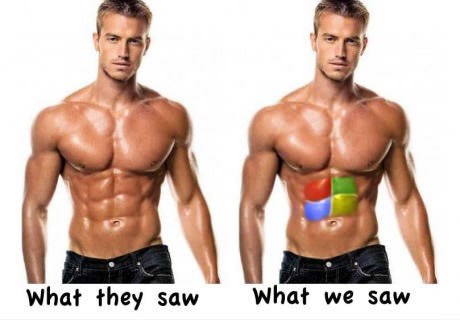 Kako štreberice vide golišavog, seksi mišićavka