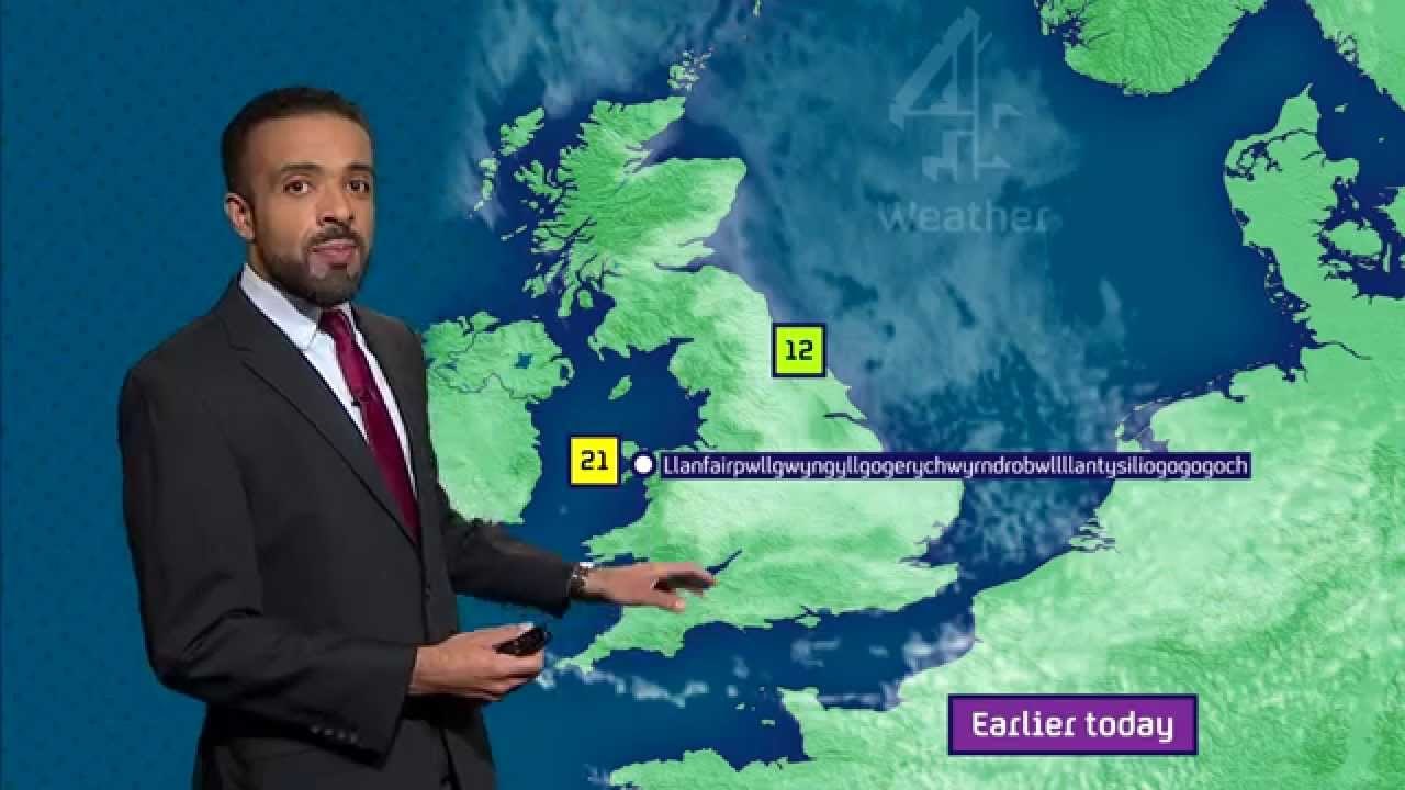 VIDEO: Prognostičar izgovorio Llanfairpwllgwyngyllgogerychwyrndro- bwllllantysiliogogogoch bez grča na licu!