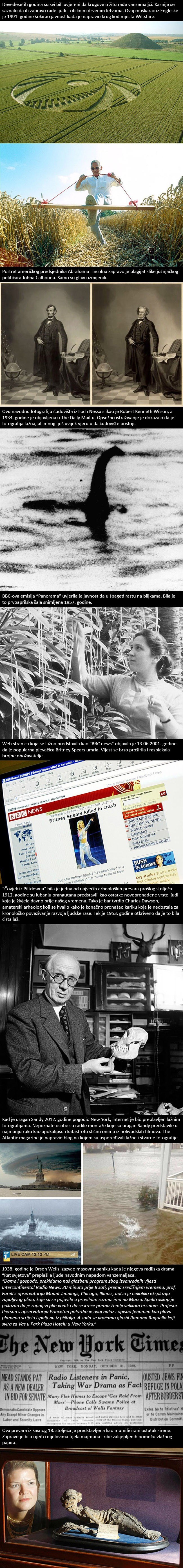 Poznate prevare i laži koje su godinama stvarale paniku i obmanjivale javnost