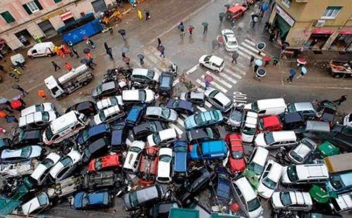 Lančani sudar iz pakla