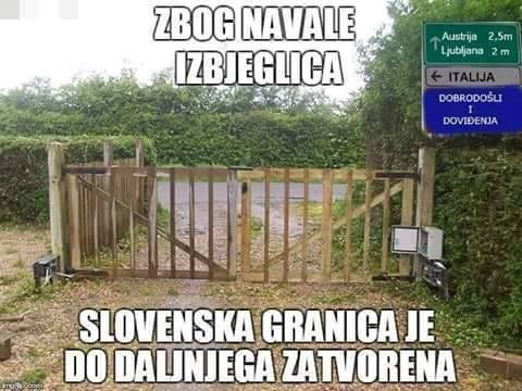 uživo sa slovenske granice