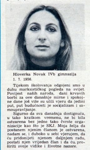 Hloverka, mlada i poletna