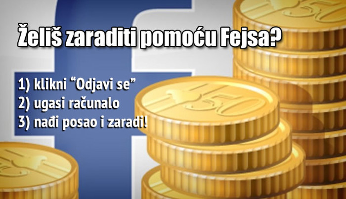 Zaraditi pomoću Facebooka je lako, pitaj me kako!