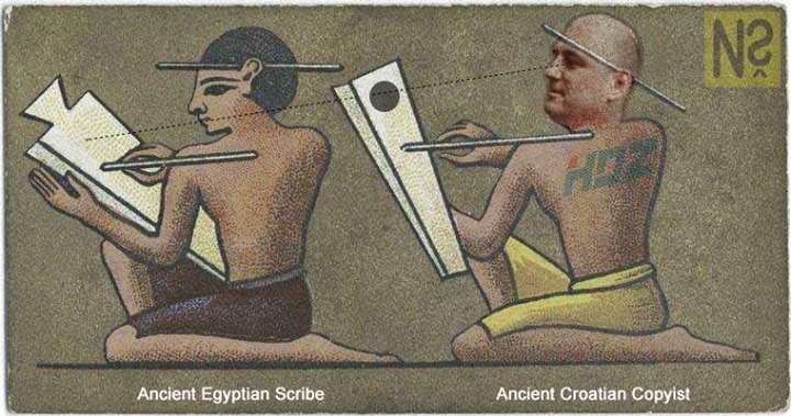 Hrvati prepisivali diplomske još od starih Egipćana