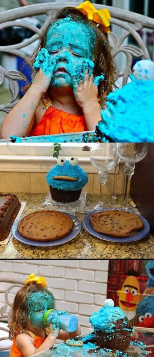 Djevojčica demolirala desert: Donesite mi Štrumfove!