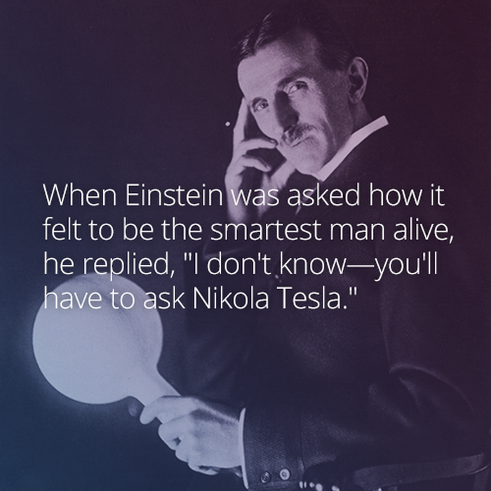 I Einstein mu priznao genij