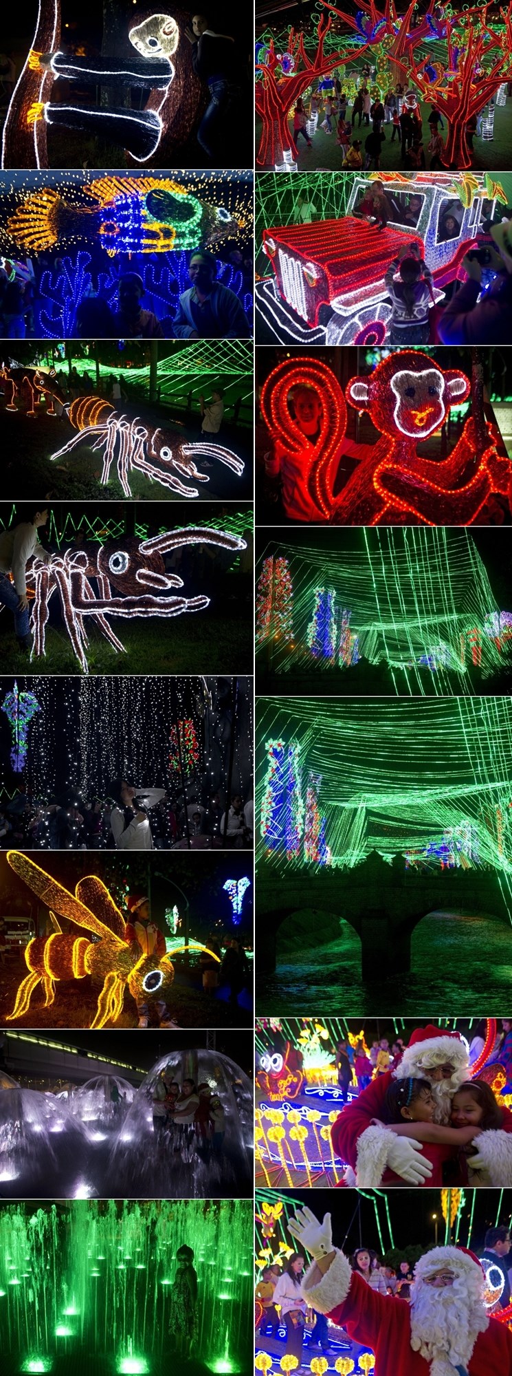 Božićno ruho kolumbijskog velegrada