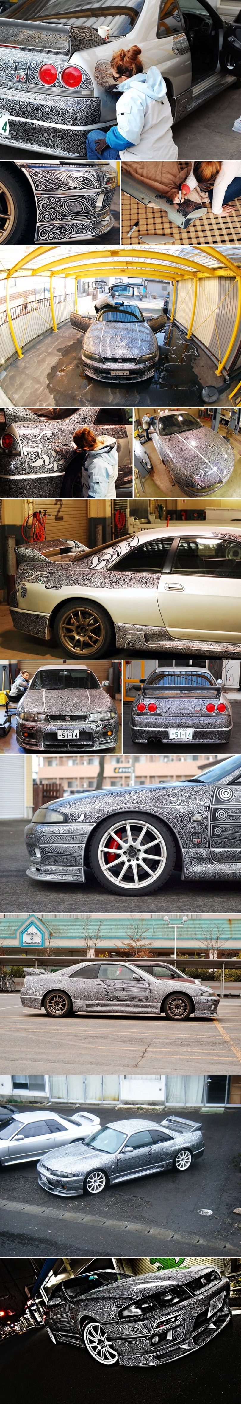 Mužu cijeli auto zašarala markerom! Ali kako..