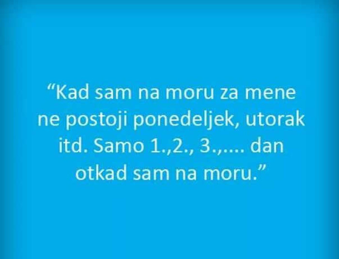 Na godišnjem vrijeme ne postoji