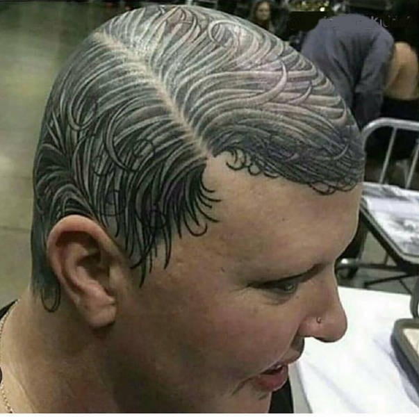 Otpala vam je kosa? Nema veze, sada postoji rješenje - tetovaža!