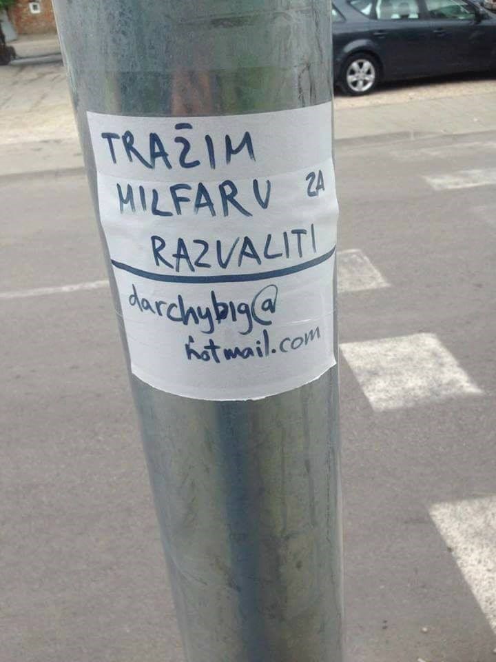 Zašto bi čovjek plaćao oglase kada to može napraviti i ovako?