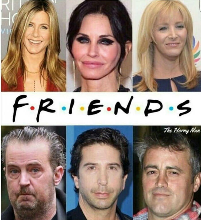 Prijatelji su ostarili! Pogledajte kako danas izgledaju glumci iz popularne serije