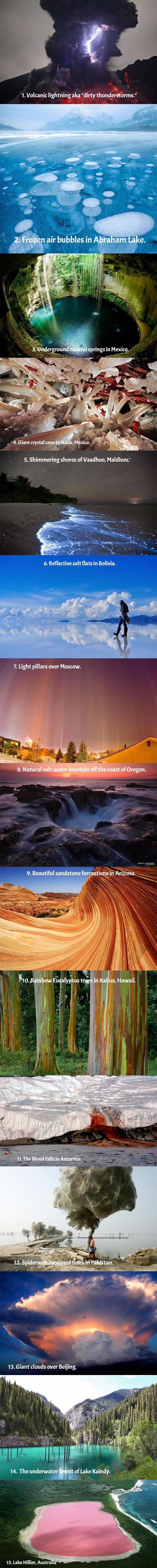 Top 15 prelijepih prirodnih fenomena