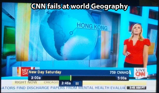Nevjerojatan gaf CNN-a: Hong Kong strpali u Brazil