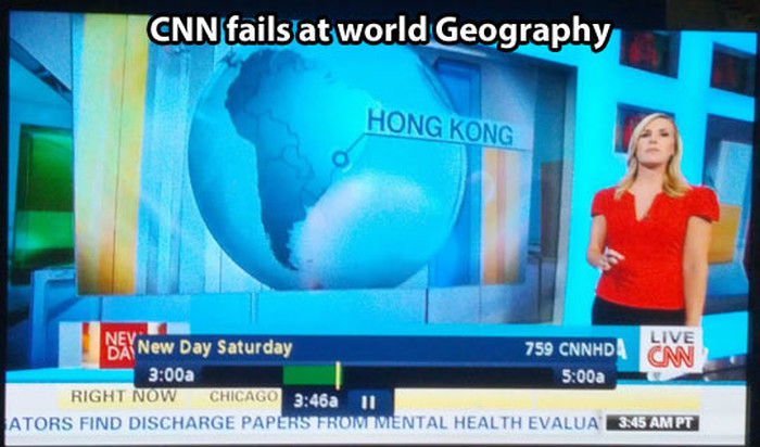 Nevjerojatan gaf CNN-a: Hong Kong strpali u Brazil