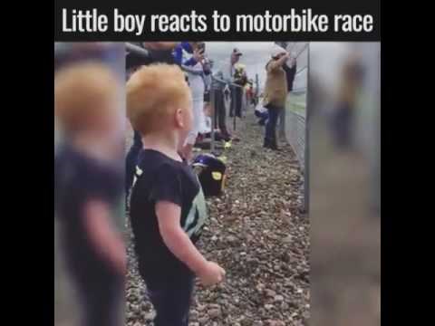 BESKRAJNA SREĆA: Pogledajte izraz lica djeteta koje puca od sreće na svojoj prvoj utrci!