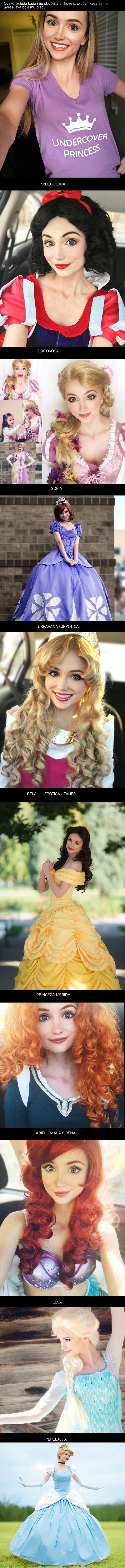 Ova je djevojka potrošila 14 000 dolara kako bi izgledala kao Disneyeva princeza - Pogledajte zašto