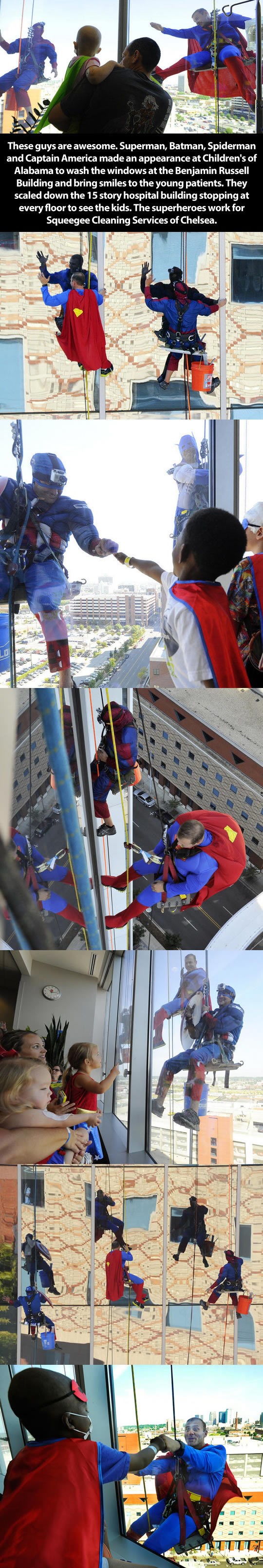 Bolesne klince i klinceze u bolnici usrećili "superjunaci"