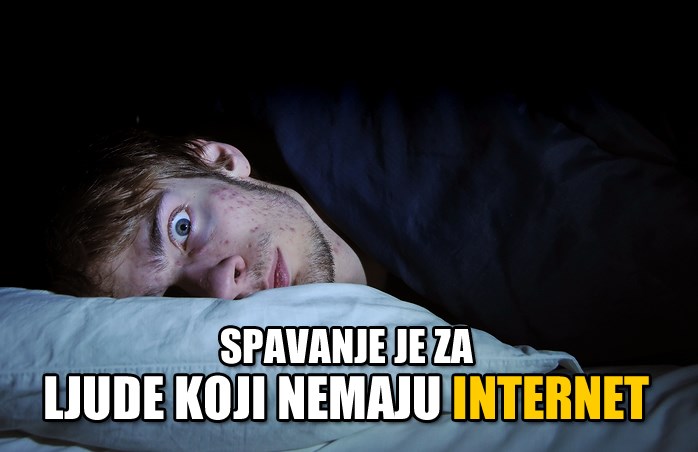 Ustaj, vojsko, niste valjda offline!?