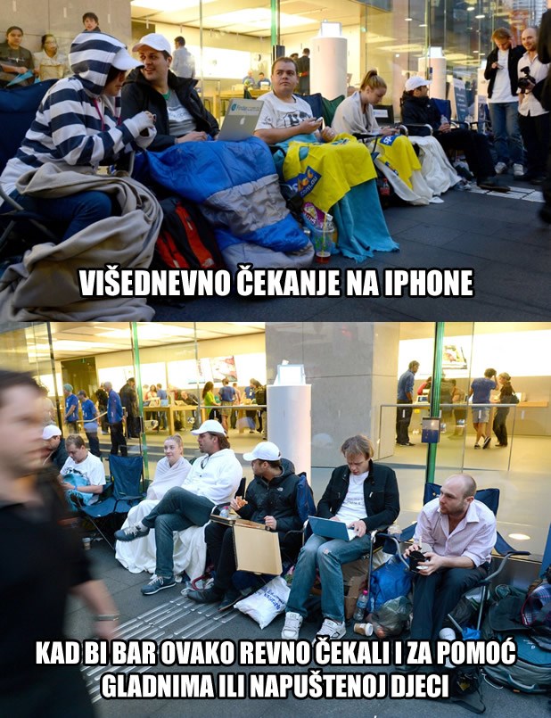 Nezamisliva patnja Apple fanova: Dane proveli u mukama