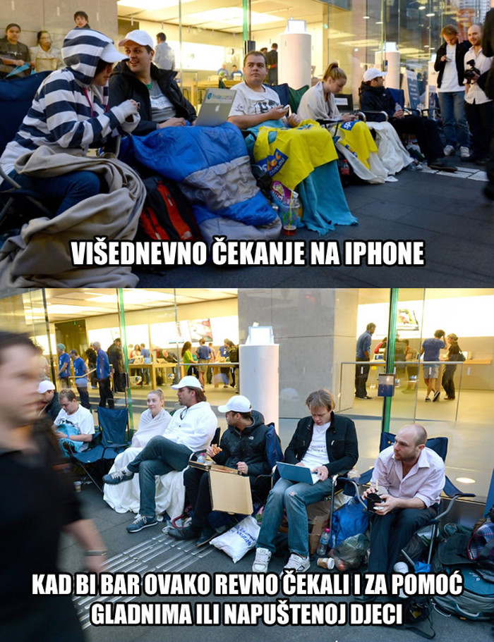 Nezamisliva patnja Apple fanova: Dane proveli u mukama