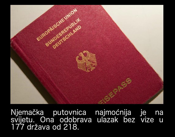 Njihova je putovnica najmoćnija putovnica svijeta