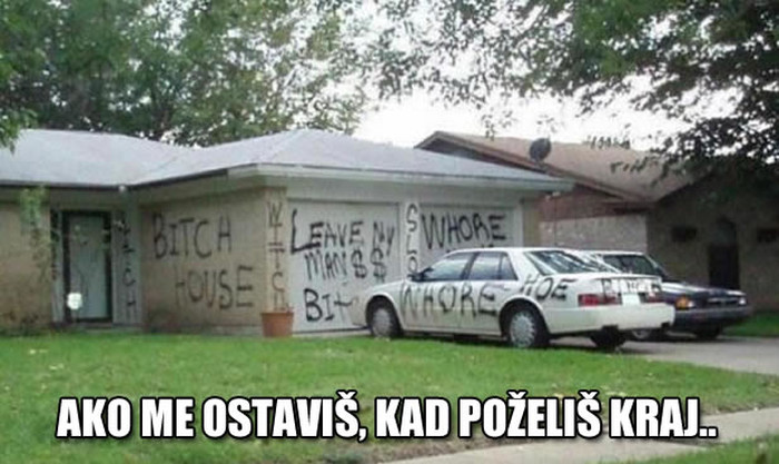 Ako me ostaviš, kad poželiš kraj..