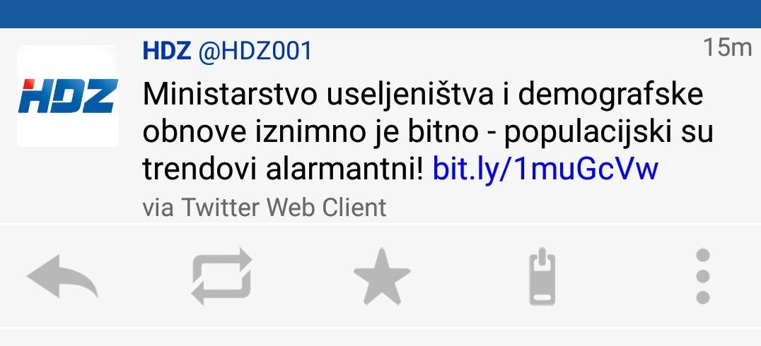 HDZ-ovo MUDO će Hrvatskoj podariti djecu!