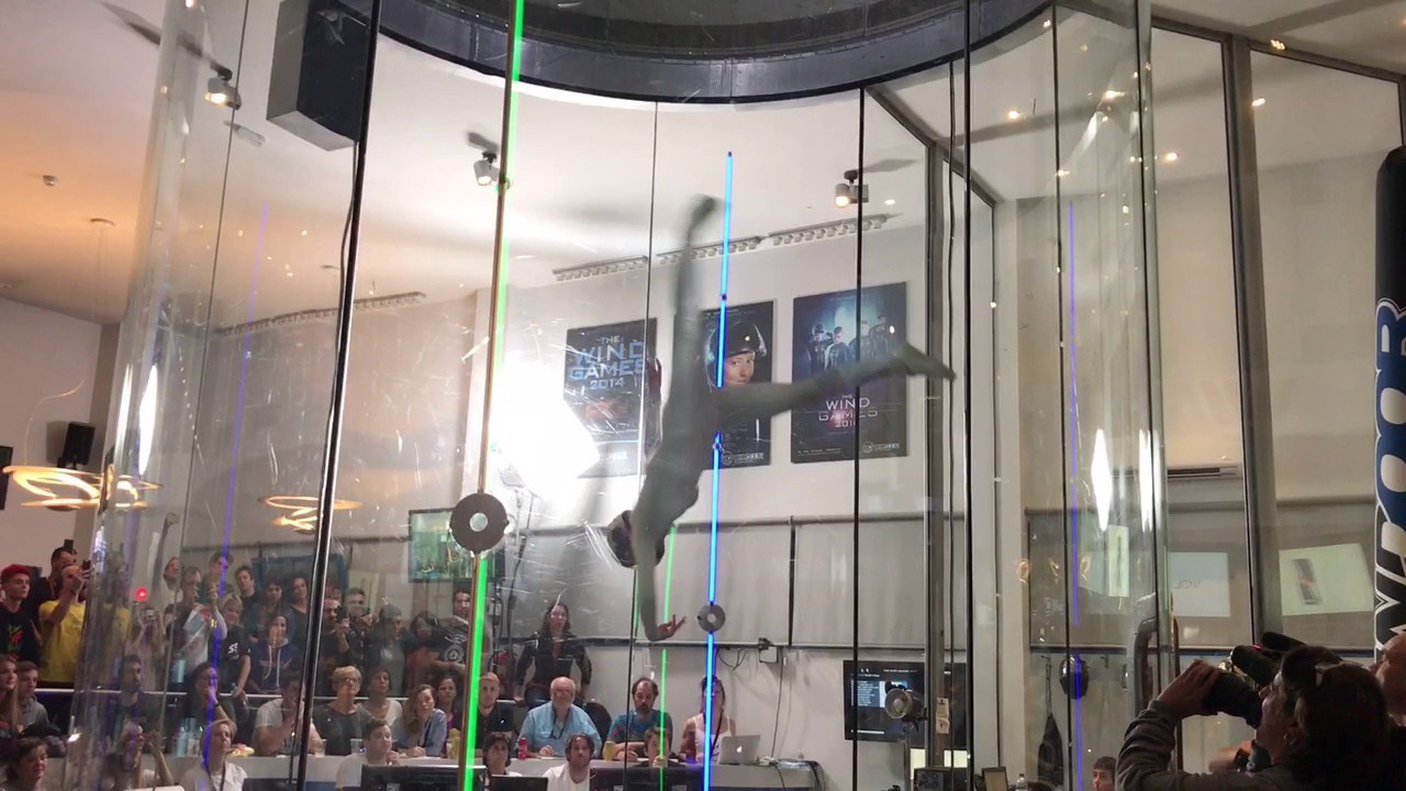 Ova je djevojka izvela nevjerojatan ples u zraku