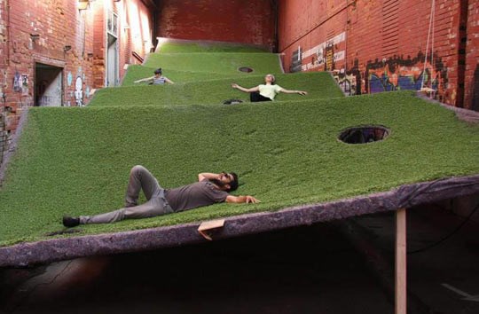 Viseća livada za izležavanje u Zagrebu