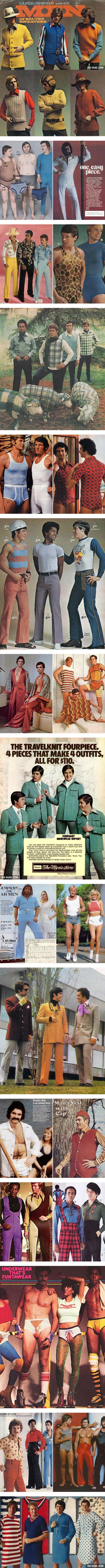 GALERIJA: Modne kreacije za muškarce iz 70-ih godina danas izgleda smiješno