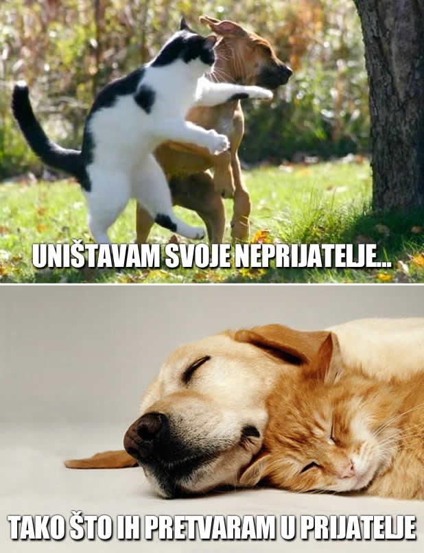 Kako uništiti svoje neprijatelje?