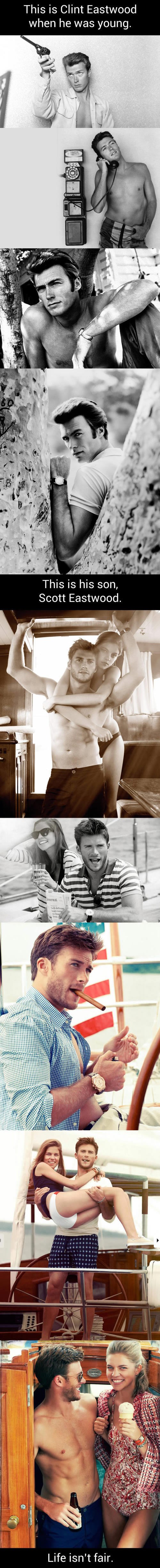 Život nije fer: Clint Eastwood i sin