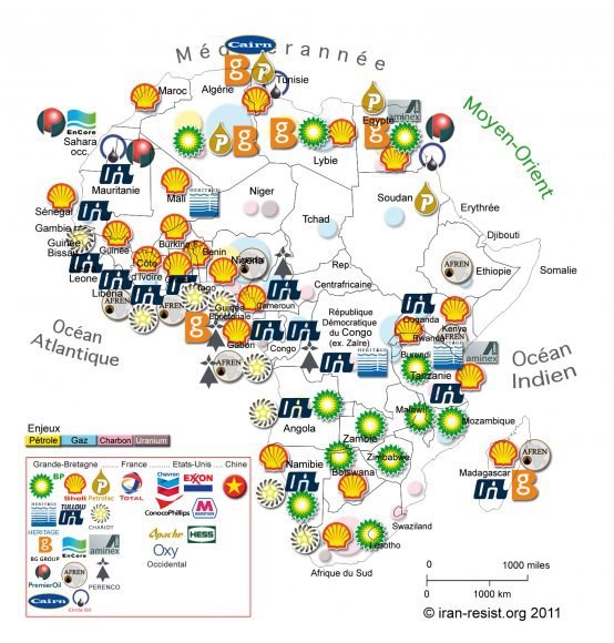 Vlasnici Afrike: Za vadit naftu se ima, gladni nek krepaju?