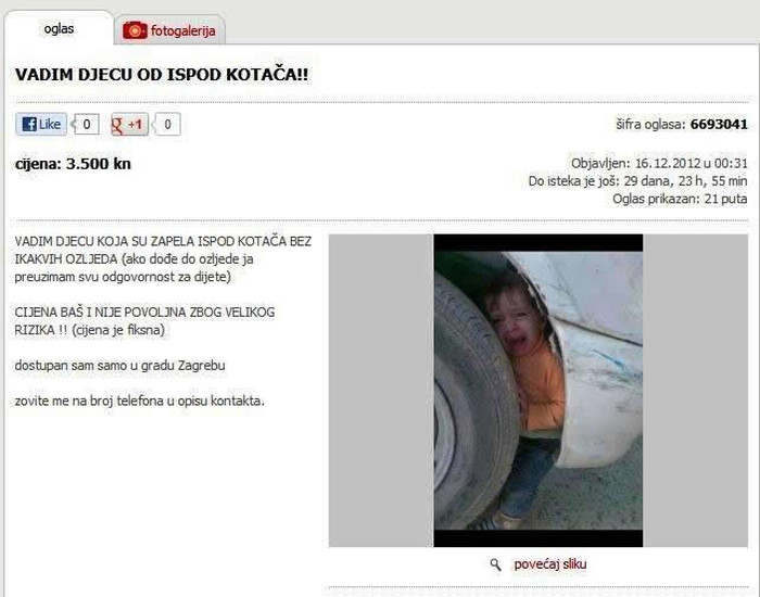 Što sve majka rodi i da pristup internetu..